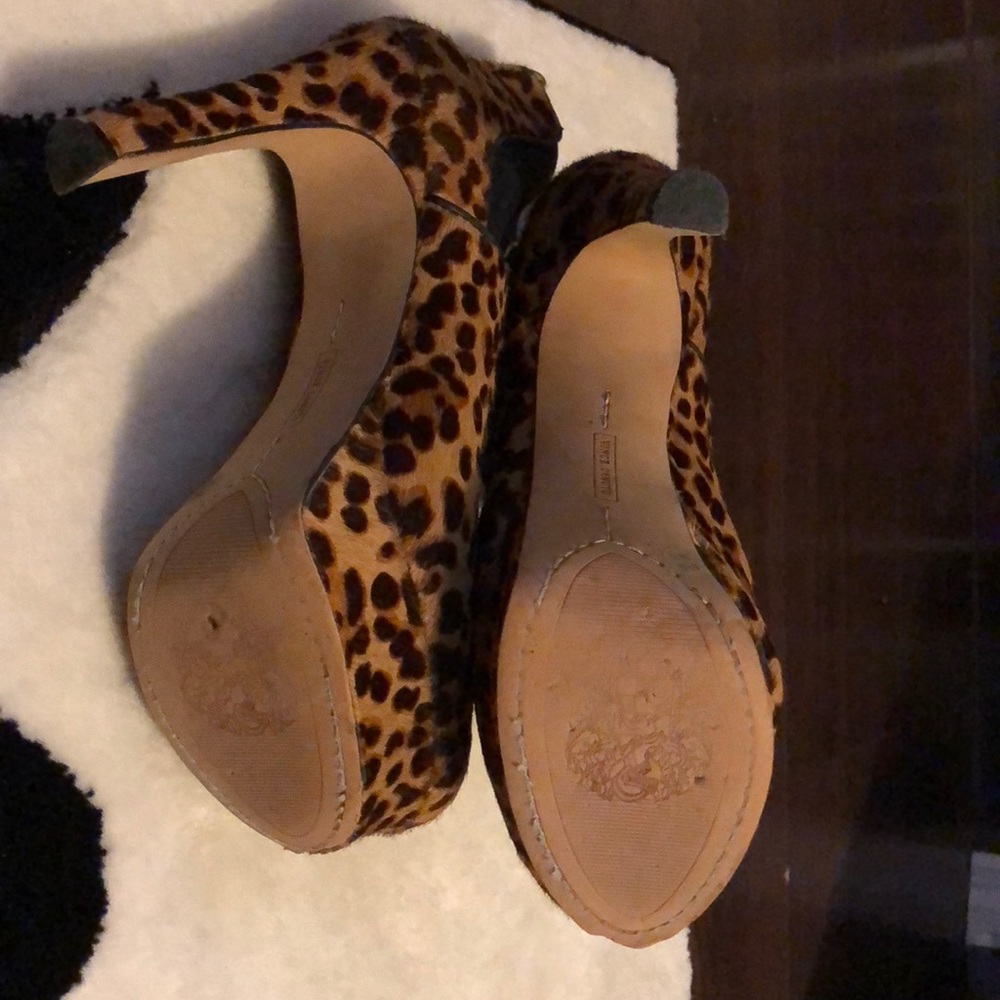 Vince Camuto Leopard Print Booties - image 3